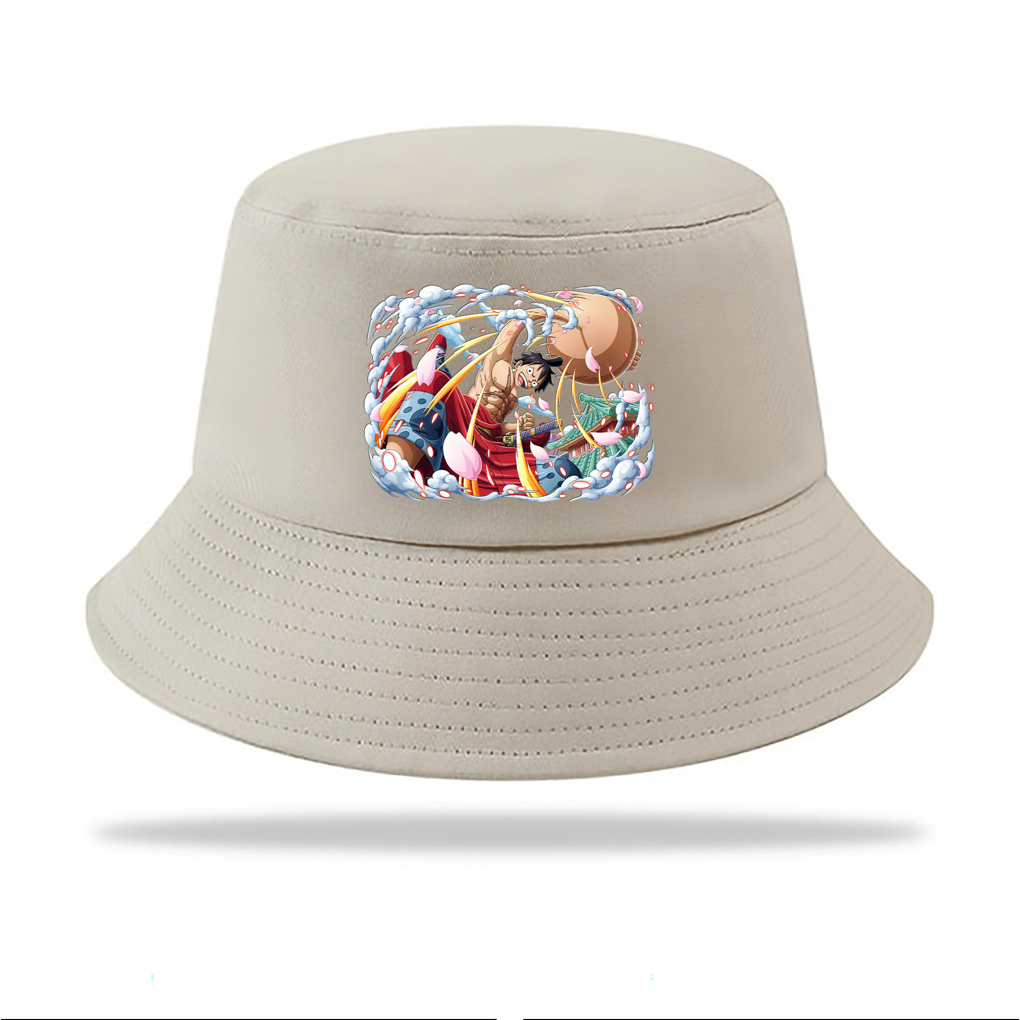 ワンピース モンキー・D・ルフィ ONE PIECE Monkey D. Luffy アウトドア日除けバケットハット